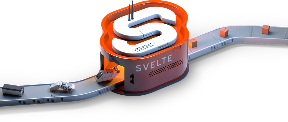Svelte machine logo